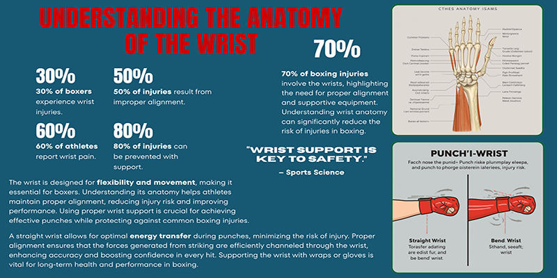 Why Wrist Support Is Essential in Boxing Gloves 2 Understanding the Anatomy of the Wrist in Boxing