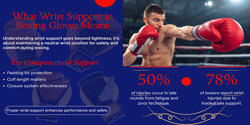 Why Wrist Support Is Essential in Boxing Gloves 3 What Wrist Support in Boxing Gloves Means