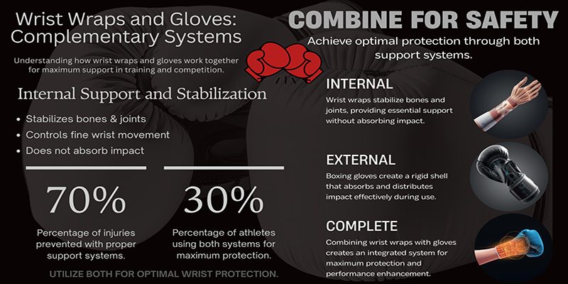 Why Wrist Support Is Essential in Boxing Gloves 12 Wrist Wraps vs Built-In Wrist Support