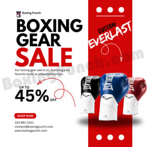 Everlast Elite lace-up boxing gloves close-up wrist support and laces. Premium Wrist Support, Triple-Layer Foam, and EverCool Mesh Palm.” Display Picture by Boxing Punch."