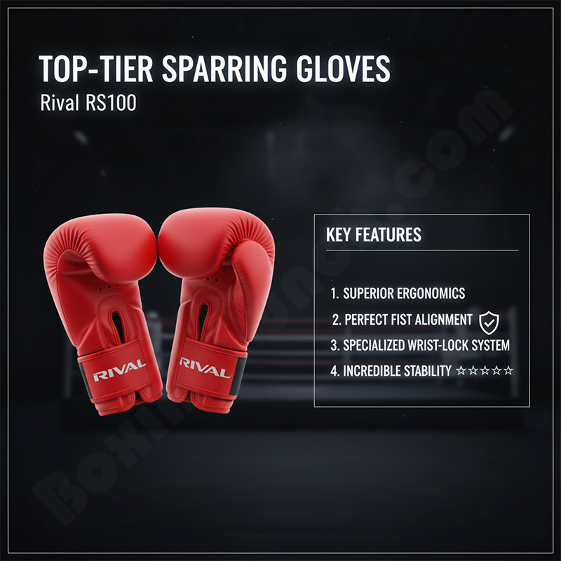 Best Boxing Gloves for Beginners (Guide) 6 Rival RS100 Highly Focused on the art of Sparring Boxing Gloves