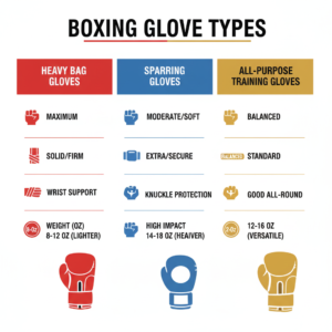 How to Choose the Perfect Boxing Glove Size 5 Bag Work vs. Sparring vs. Training Gloves
