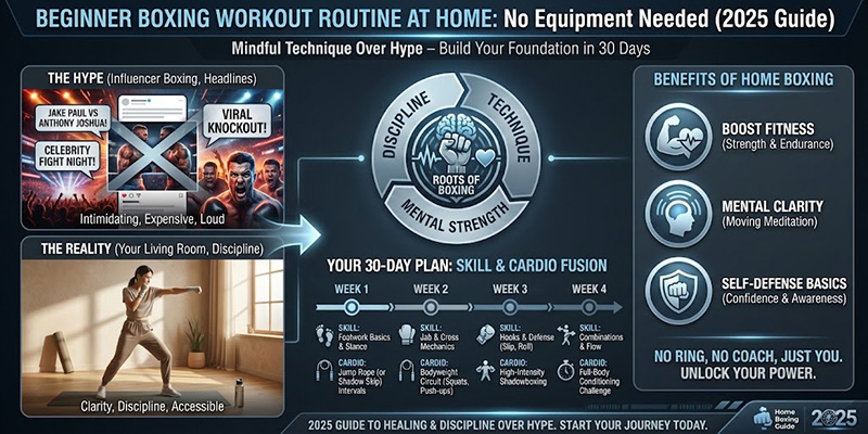 Beginner Boxing Workout Routine at Home 1 Beginner Boxing Workout Routine at Home