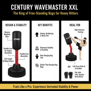 Top 10 Punching Bags for Home Training (Expert Guide) 16 Century Wave master XXL Boxing Punch Bag Explained