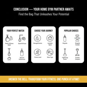 Top 10 Punching Bags for Home Training (Expert Guide) 29 Conclusion Image of Which Punching Bag Will You Bring Home