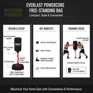Top 10 Punching Bags for Home Training (Expert Guide) 15 Everlast Power core Free-Standing Punch Bag
