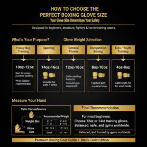 How to Choose the Perfect Boxing Glove Size 1 Choosing the perfect boxing glove size
