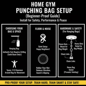 Top 10 Punching Bags for Home Training (Expert Guide) 26 How to Set Up a Punching Bag in a Home Gym Guide
