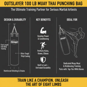 Top 10 Punching Bags for Home Training (Expert Guide) 21 Outs layer 100 lb. Muay Thai Boxing Punching Bag Image