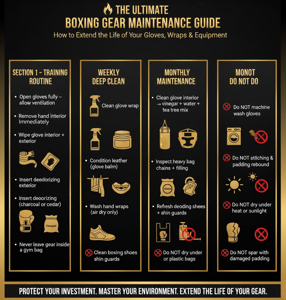 Single Post 3 How to Increase Durability of Boxing Gear