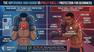 Beginner Boxing Workout Routine at Home 5 The Impervious High Guard vs Philly Shell Image