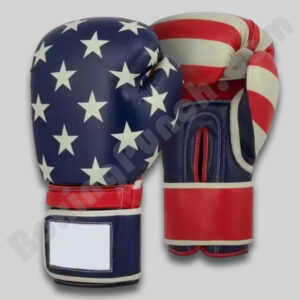 Lightweight US Flag Patriot Boxing Gloves for Training and Sparring