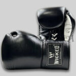 Wicked Training / Sparring Gloves 805 Classic Black Genuine Leather